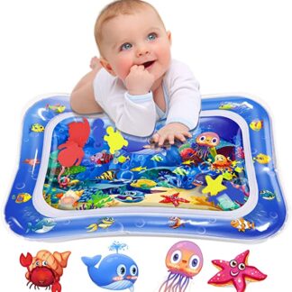 Infinno Inflatable Tummy Time Mat Premium Baby Water Play Mat for Infants and Toddlers